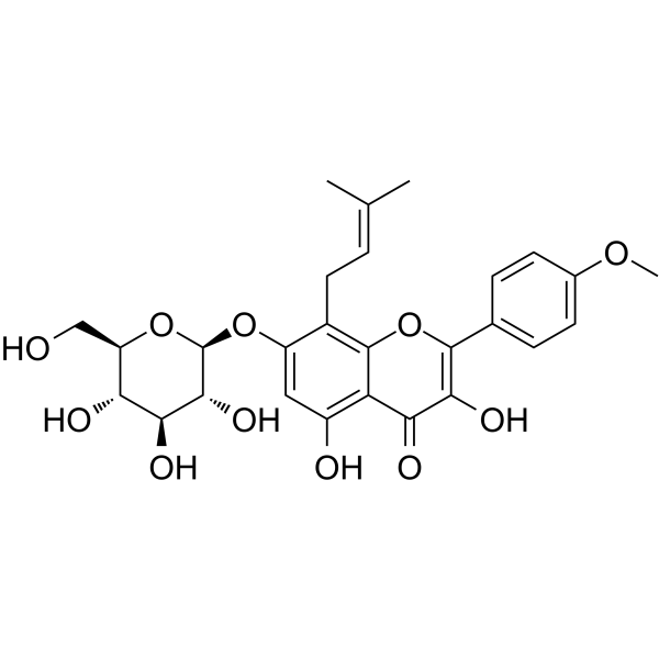 Icariside-I Structure